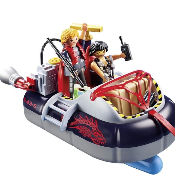 Playmobil - Dino Hovercraft with Underwater Motor #9435 New in Box - Picture 9 of 15